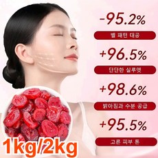 1kg/2kg [30일 동안 여신으로 변신] 건크랜베리 건크랜베리 무설탕, 2개, 100g