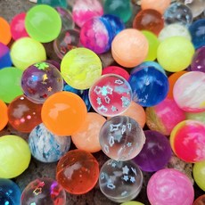 랜덤컬러 컬러풀 25mm 미니 탱탱볼 10p 체육교구, 1개, 상세페이지 참조