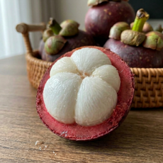 프리미엄 태국 망고스틴 생과 과일의 여왕 고당도 열대과일, 1개, 500g