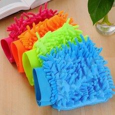 심플리로그 청소장갑 극세사 세차용걸레, 1개