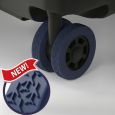 젤피온 5세대 빠짐방지 캐리어 바퀴 커버 실리콘 8개세트