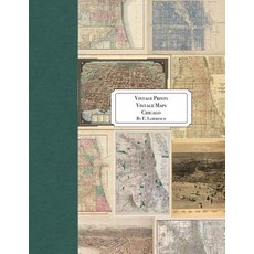 (영문도서) Vintage Prints: Vintage Maps: Chicago Paperback, Createspace Independent Pub..., English, 9781726086349