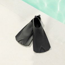 홈런트립 스노쿨링 오리발 숏핀, 가고시마 블랙, 270~280mm