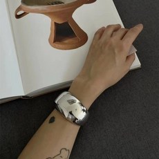 릴리 클라스페 레일라 돔 커프 골드 925 스털링 실버 프랑스 스타일 여성용 주얼리 무료, 17 40USD