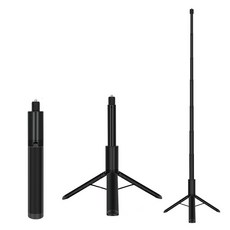 1.2cm 7단 스탠딩 셀피스틱 삼각대 내장 인스타360 오즈모360 인비져블 고프로 액션캠 셀카봉 파노라마, 1개, AC7007