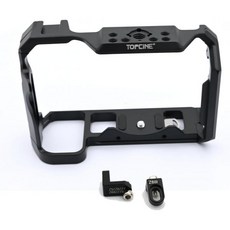 니콘 Z5Z6Z7Z6IIZ7II 카메라용 카메라 케이지 마이크 및 보조 조명용 콜드 슈 마운트가 포함된 알루미늄 합금 Z6