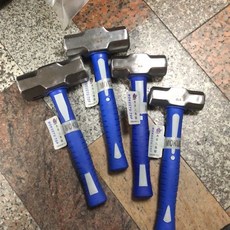 木牛八角鎚 木牛鐵鎚 2P 3P 4P5P 藍色纖維炳 纖維柄鐵鎚, 1個, 5P, MOKUGYOTOP