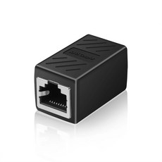 2 포트 1000Mbps 기가비트 네트워크 스위치 RJ45 스플리터 케이블 익스텐더 선택기 무전원 양방향 어댑터 커넥터, 1000M 1Ports Bla
