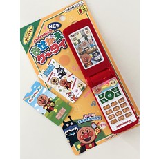 일본 호빵맨 핸드폰 전화기 장난감, 상세페이지 참조, 1개