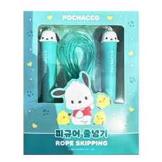 천유 산리오캐릭터즈 피규어 줄넘기 포차코, 민트, 1개