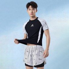 男款泳衣泳褲套裝 兒童中大童青少年初中生適用 成人也可穿