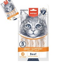 삼땨 고양이간식 크리미트릿 닭고기소고기 5개입 마약간식 훈련간식 건강간식