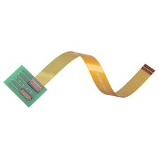 UXCELL 유연한 플랫 리본 케이블 연장 25핀 피치 세트 120MM 0.3MM 커넥터