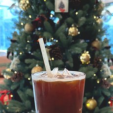 생분해빨대 7x210 mm 일회용 개별포장 네츄럴 일자형 빨대, 1개, 100개입