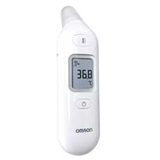 OMRON 歐姆龍 紅外線耳溫槍 MC-E530 1秒快速測量 大螢幕清晰顯示, 1個