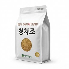 대한농산 국산 청차조 1kg 2봉 / 25년산 잡곡