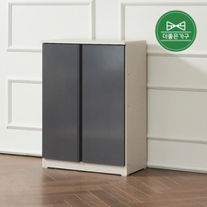 더좋은가구 거실 다용도 공간 나무수납장, 600 x 300 x 820 mm