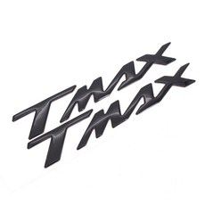 오토바이 엠블럼 배지 데칼 3D 탱크 휠 로고 "TMAX" 스티커 야마하 TMAX530 TMAX500 TMAX560 T-MAX 530 500 560, Black, 1개