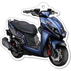 WDESIGN 機車補漆筆, 1個, 霧海藍