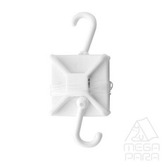 미니사라 J자형낚시줄 걸이 천장표지판