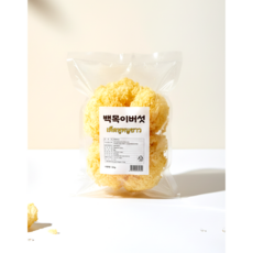 미소차이나 백목이버섯 흰목이 은이버섯, 5개, 60g