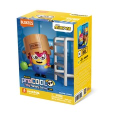 블로키 BLOKEES Buluke 미니언즈 minions 프라모델 조립 PC01 밥 BOB, 1개