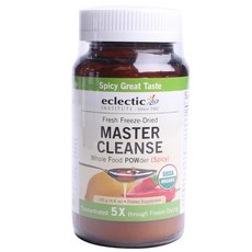 eclectic INSTITUTE 保健食物粉 辣味 素食, 130g, 1罐