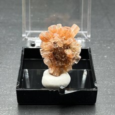 광물 표본 상자 100 천연 아라고나이트 석영 크리스탈 스페로 페드라 클러스터 네플린 espaço cura pedras naturais e minerais 크기 353535m, 옵션13) x11