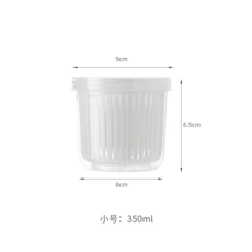 FaSoLa 蔥薑蒜保鮮盒，3入裝, 1個裝（350ML）