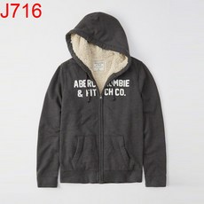 Abercrombie & Fitch 男士連帽羽絨外套 J716 M碼 厚實保暖防風