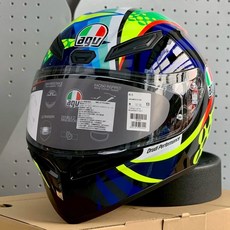 Riderment AGV K1S ROSSI WINTER TEST 2020 公司貨 全罩式安全帽，騎士安全首選，經典彩繪設計, L：59-60 公分