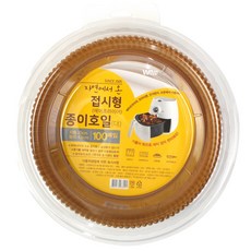 월리스 자연에서 온 종이호일 접시형, 23cm, 100개입, 1개