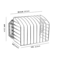 巨匠工廠不鏽鋼側排地漏墻角過濾網防堵罩陽臺天臺水地漏蓋天溝渠道雨水斗, 304不銹鋼155mm側排罩