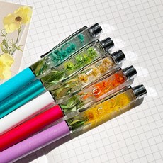 선물용 DIY 프리저브드 볼펜 만들기 꽃선물 하바리움DIY 만들기세트 DIY세트 취미용, 5번