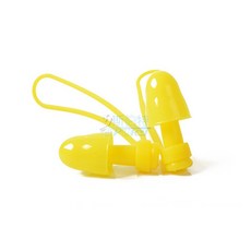 【FASPORT】SABLE黑貂DEP-03導音防水耳塞(附繩) 游泳專用 舒適防水 保護聽力 成人(不挑色), 1個, 成人(藍或黃不挑色)