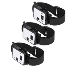 골프 샷 카운터 3Pcs 미니 손목밴드 스트로크 스코어 코스용 수동 다이얼 표시기 골퍼 득점 손목 카운터