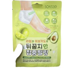 소프리스 발뒤꿈치만 집중필링 마스크, 1개입, 2개, 18g