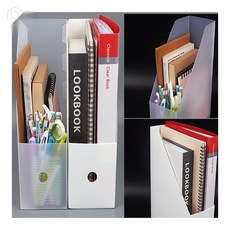 [오늘의택] 접이식 책 파일꽂이 선반 책정리함 접이식선반, 투명
