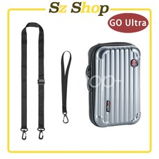 Insta360 GO Ultra 硬殼收納包 (附背帶) 可裝邊框 內襯可拆卸 / GO Ultra 收納包 硬殼包, 灰-Ultra硬殼包(可裝邊框)am, 1個, 灰-Ultra硬殼包(可裝邊框)am