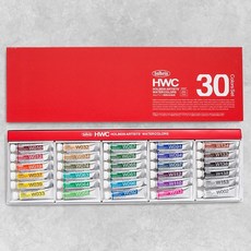 홀베인 HWC 전문가용 수채화물감, 상세페이지 참조, 30색