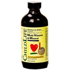 CHILDLIFE 孩童綜合維他命&礦物質口服液, 237ml, 1瓶
