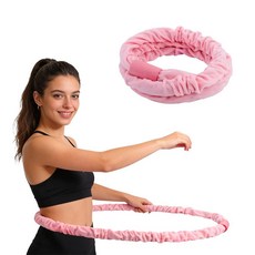 Penitue Quiet Weighted Hoop 2.9lbs/1.32kg Waist-Friendly Silent Design Weighted Soft Spring Hoop, Penitue Quiet Weighted Hoop, 2