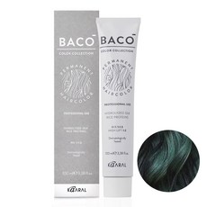 카랄 바코염색약 컬러 컬렉션 고밀도 색소함량이높은 헤어염색약 조정색, 에너지그린_GR1, 1개