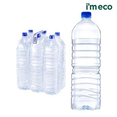 아임에코 가벼운샘 생수 무라벨, 2L, 24개