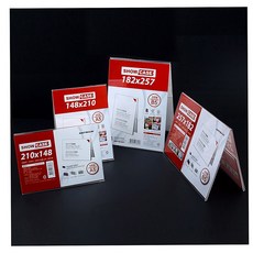 양면 쇼케이스 매장디스플레이, A5 세로