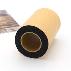 (1롤-20야드) 10cm 롤심지테이프 일반심지 접착심지, 1개, 블랙