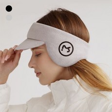 방한용품 모자형 헤어밴드 귀마개 아웃도어 러닝 휴대용 야외, 블랙