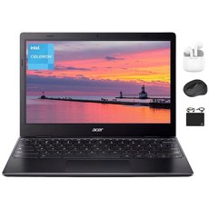 Acer 311 크롬북 2025 플래그십 슬림 라이트 노트북 11.6인치 HD 디스플레이 듀얼 코어 인텔 N4500 프로세서 (최대 2.80GHz) 4GB RAM 64G