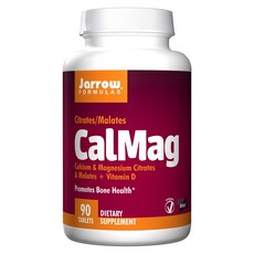 Jarrow 賈羅公式 檸檬酸鈣鎂維他命D錠, 90顆, 1罐