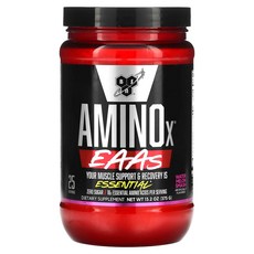 BSN AminoX EAAs 머슬 써포트 리커버리 수박 스매시 375g, 374g, 3개